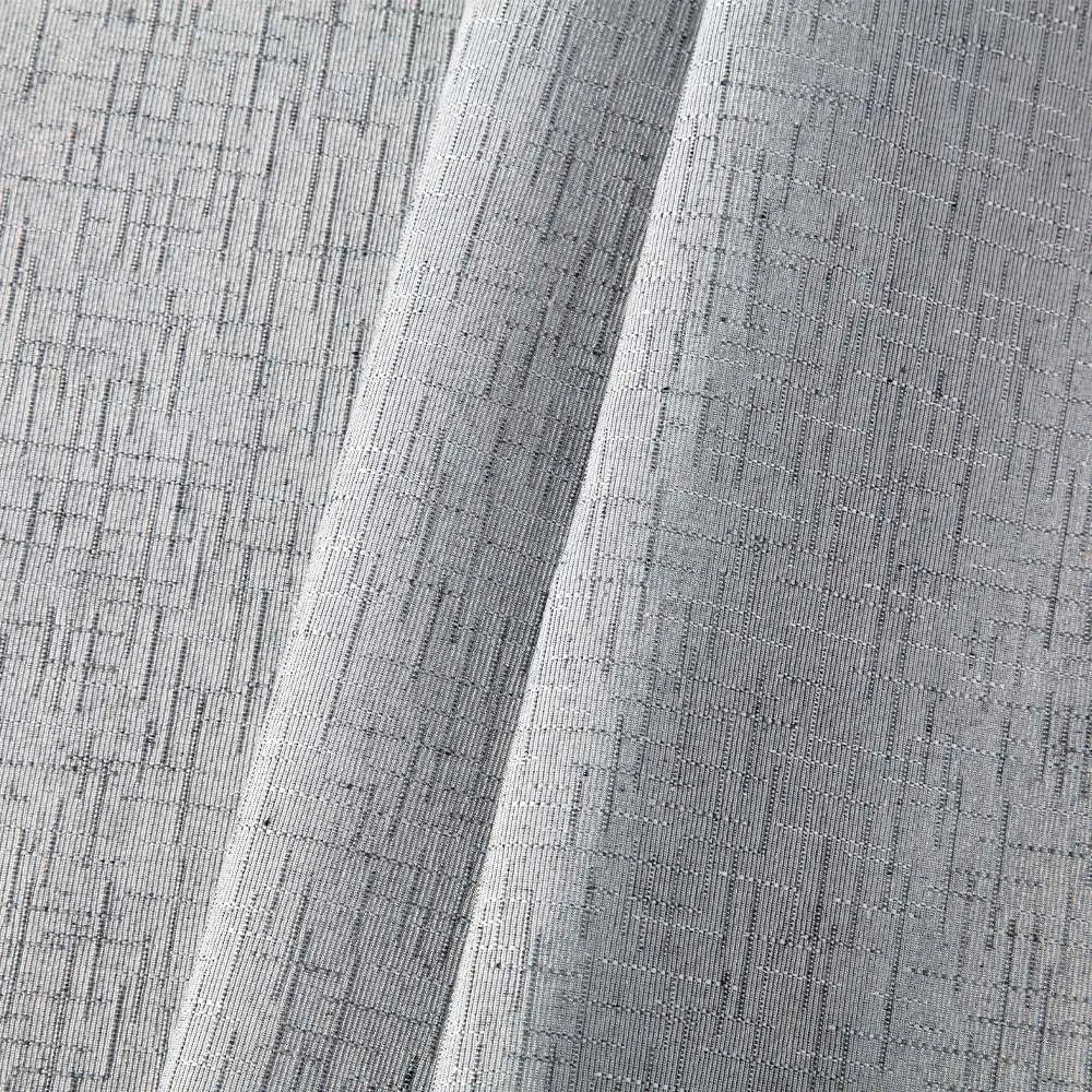 Cortina Rustica Fenícia Efeito Linho 4,20m x 2,50m - Cinza - Bella Janela