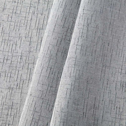 Cortina Rustica Fenícia Efeito Linho 4,20m x 2,50m - Cinza - Bella Janela