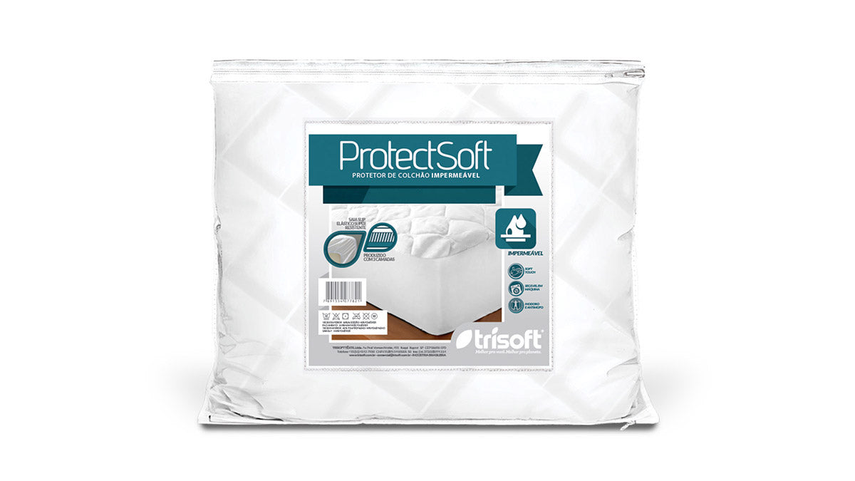 Protetor de Colchão Impermeável Protect Soft - Casal - Trisoft